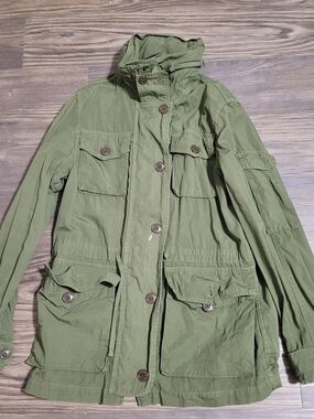 J. Crew Olive Green Utility Field Jacket
